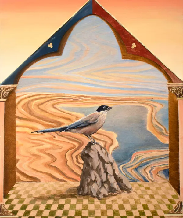 Diorama à la pie bleue